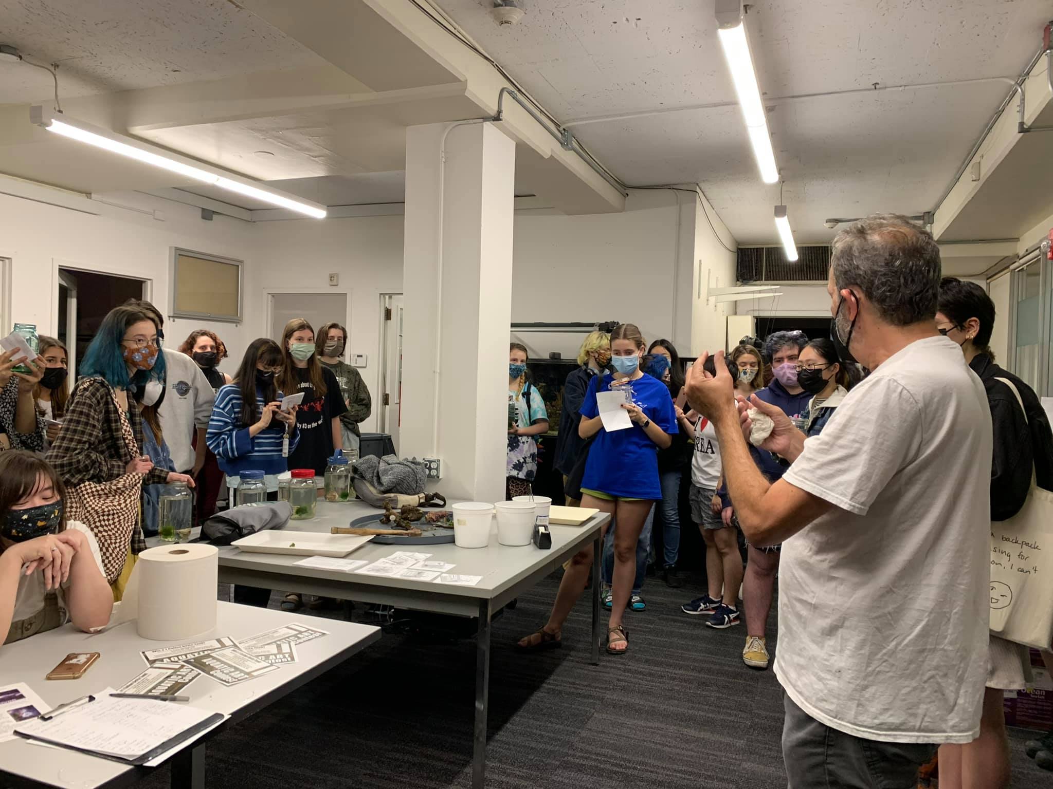 TerraReef donates to "Anemone in a Jar"